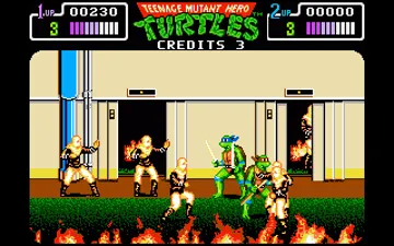 Teenage Mutant Hero Turtles - The Coin-op! screen shot game playing